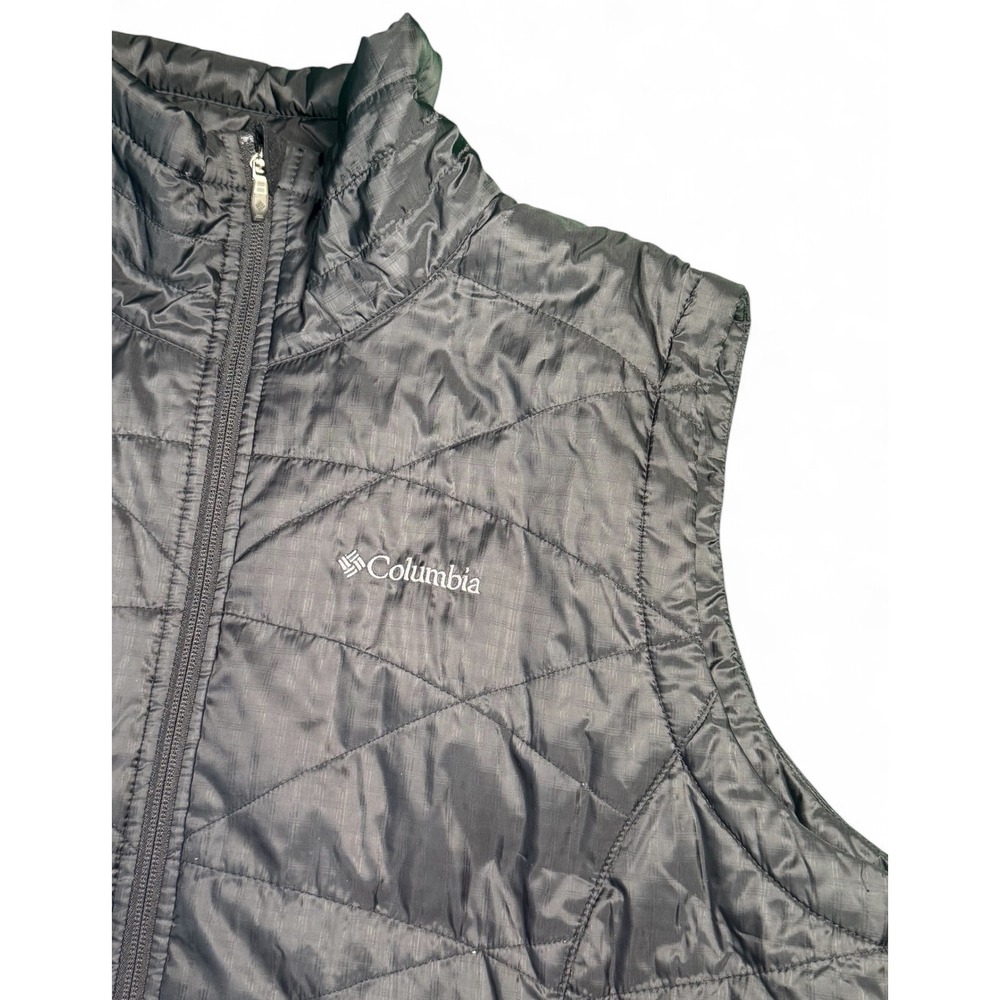 Columbia Black Quilted Vest